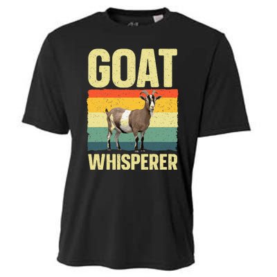 Cool Goat Whisperer Design Cooling Performance Crew T-Shirt