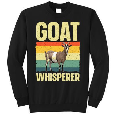 Cool Goat Whisperer Design Sweatshirt