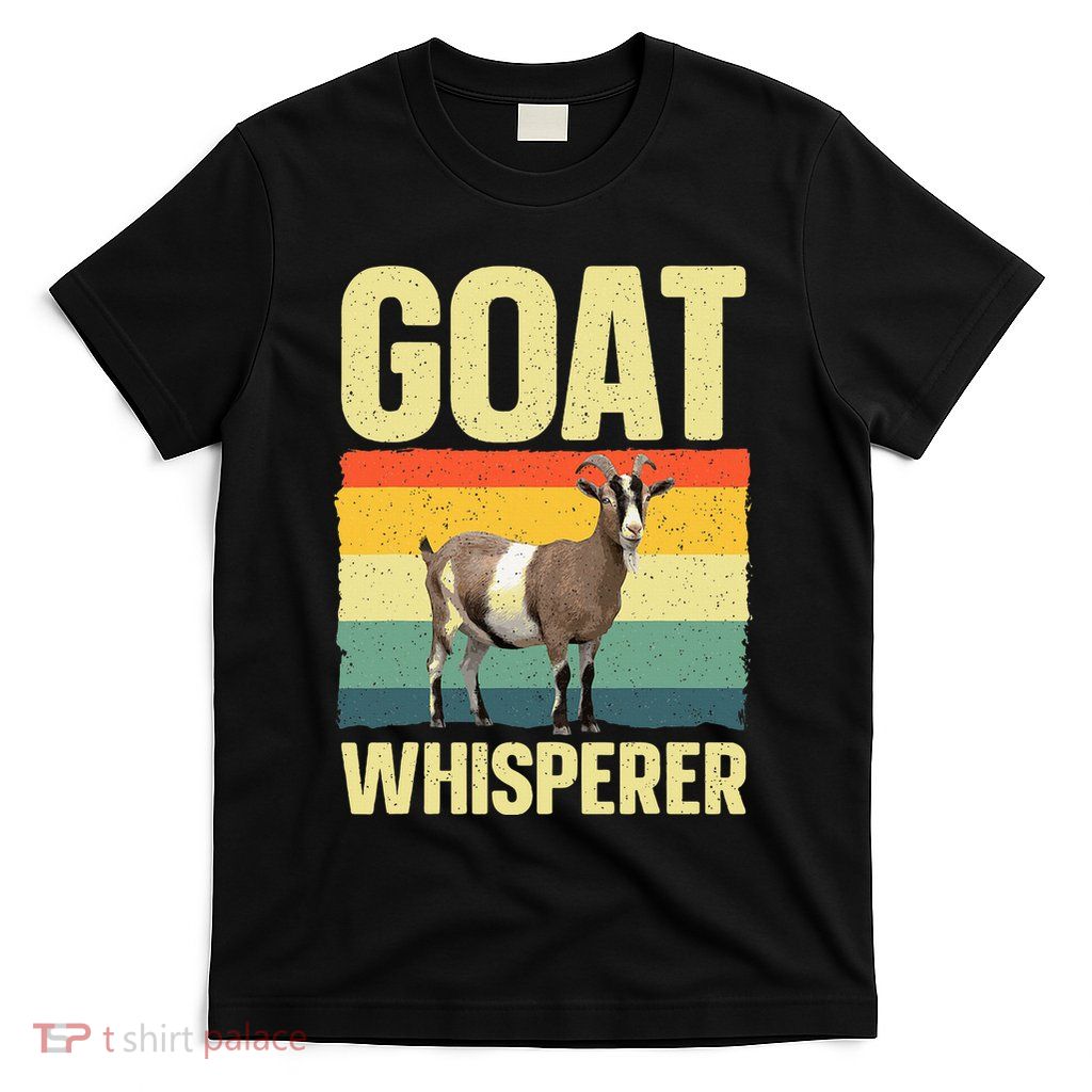 Cool Goat Whisperer Design T-Shirt