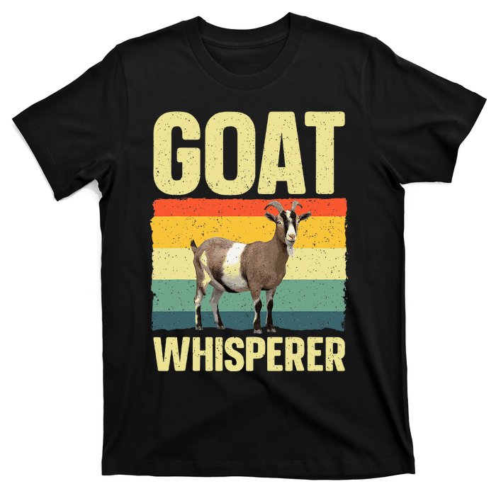 Cool Goat Whisperer Design T-Shirt