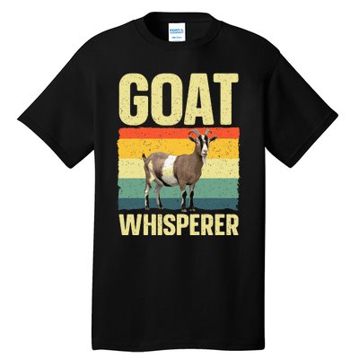 Cool Goat Whisperer Design Tall T-Shirt