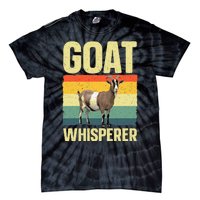 Cool Goat Whisperer Design Tie-Dye T-Shirt