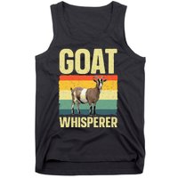 Cool Goat Whisperer Design Tank Top