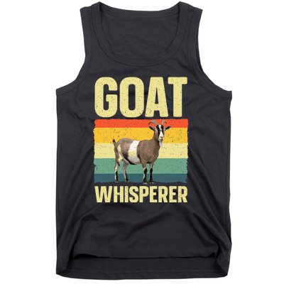 Cool Goat Whisperer Design Tank Top