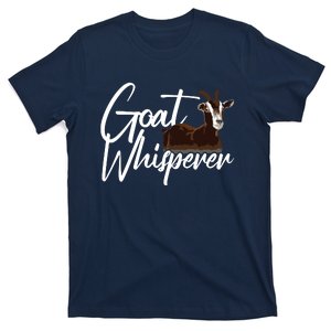 Cute Goat Whisperer Design For Men Women Goat Farmer Lover T-Shirt