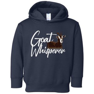 Cute Goat Whisperer Design For Men Women Goat Farmer Lover Toddler Hoodie