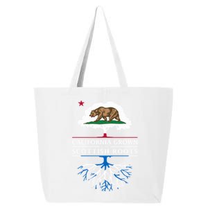 California Grown With Scottish Roots Funny Gift Scotland Gift 25L Jumbo Tote