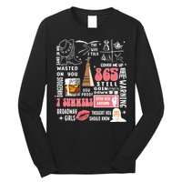 Country Girl Western Country Music Cowgirl Long Sleeve Shirt