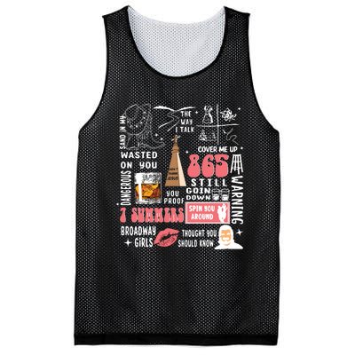 Country Girl Western Country Music Cowgirl Mesh Reversible Basketball Jersey Tank