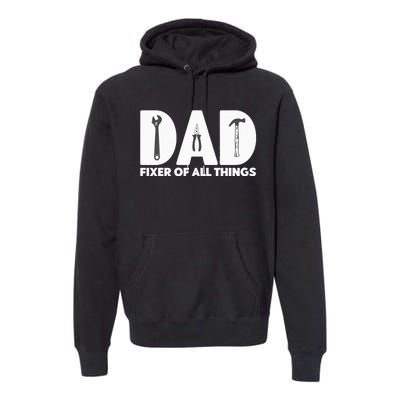 Contractor Gift Woodworking Tools Carpenter Woodworker Dad Premium Hoodie