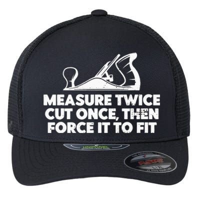 Contractor Gift Woodworking Tools Worker Humor Carpenter Flexfit Unipanel Trucker Cap