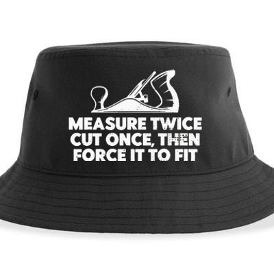 Contractor Gift Woodworking Tools Worker Humor Carpenter Sustainable Bucket Hat