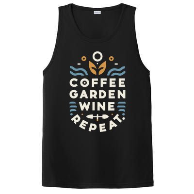 Coffee Garden Wine Repeat PosiCharge Competitor Tank