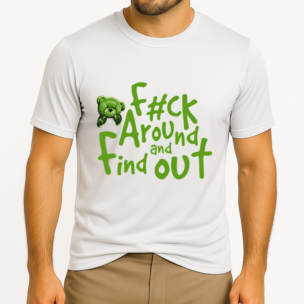 Chlorophyll Green White Color Match Cooling Performance Crew T-Shirt