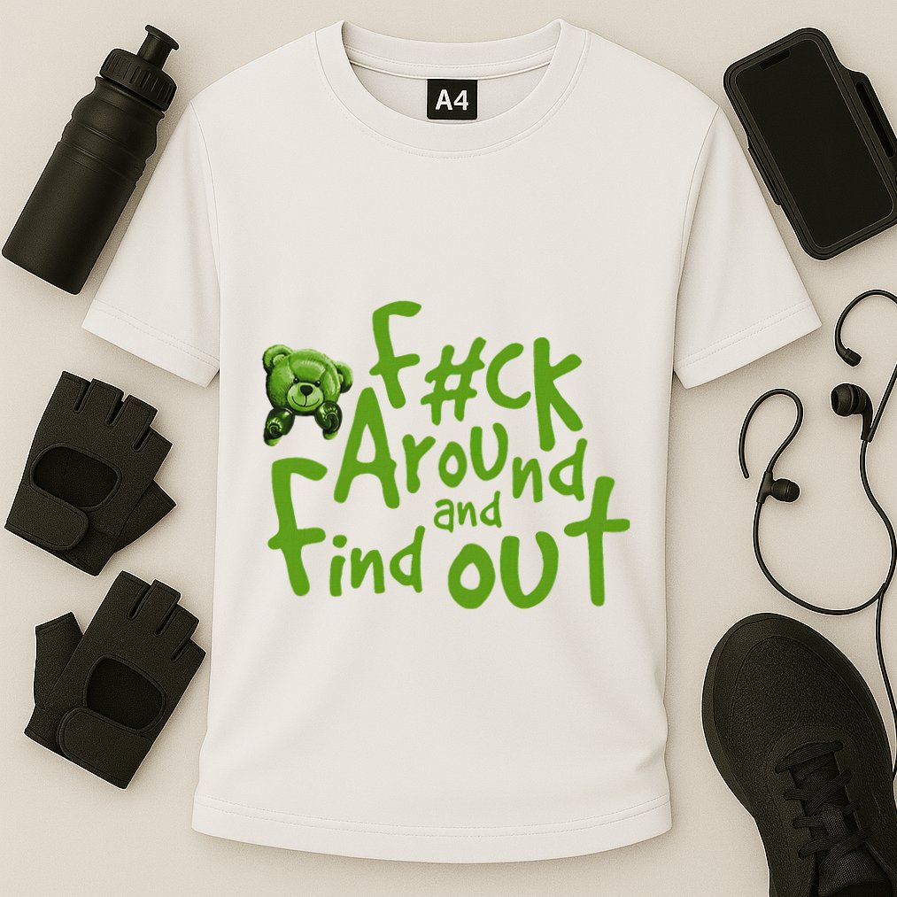 Chlorophyll Green White Color Match Cooling Performance Crew T-Shirt