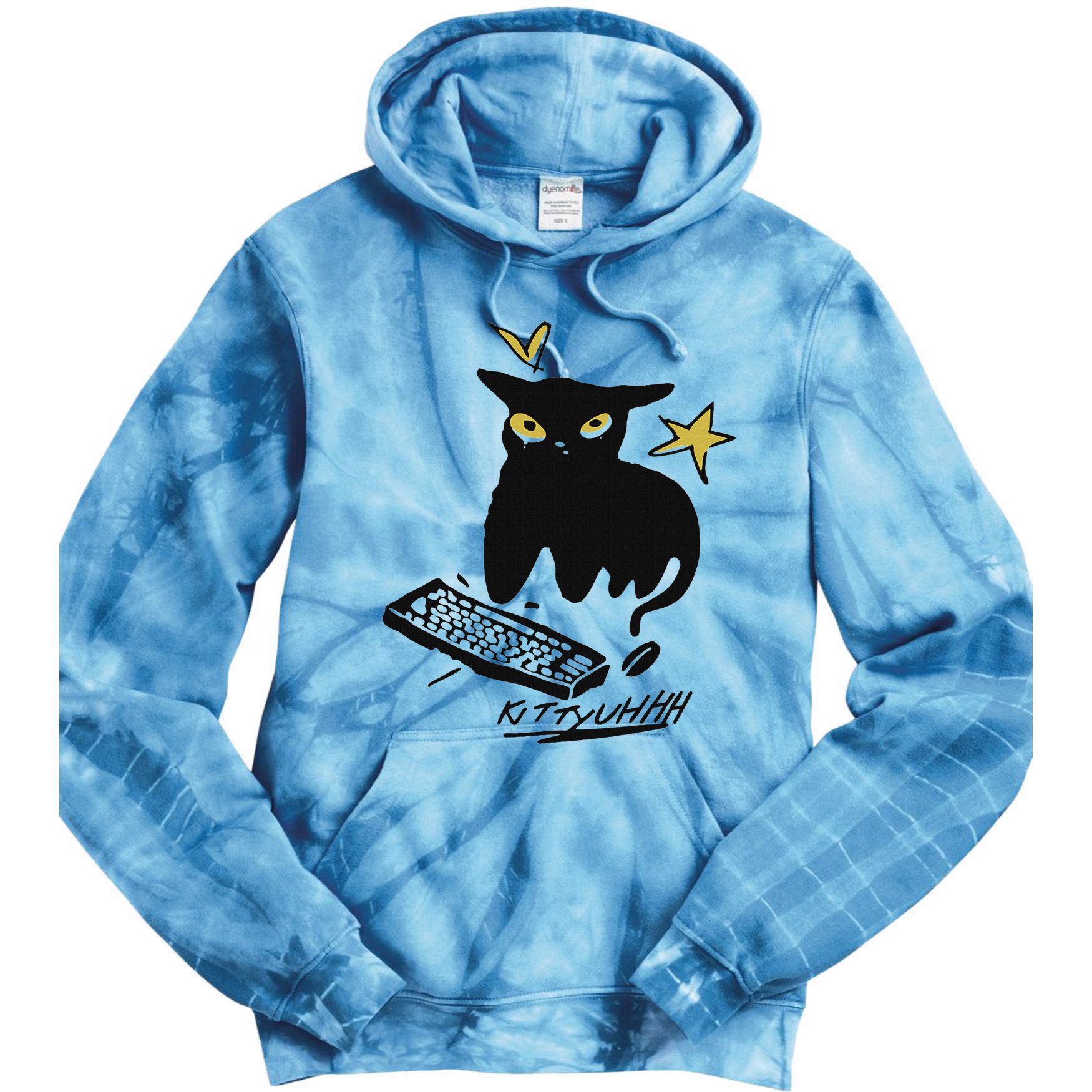 Caseoh Games Wearing Kittyuhhh Tie Dye Hoodie