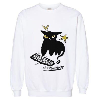 Caseoh Games Wearing Kittyuhhh Garment-Dyed Sweatshirt