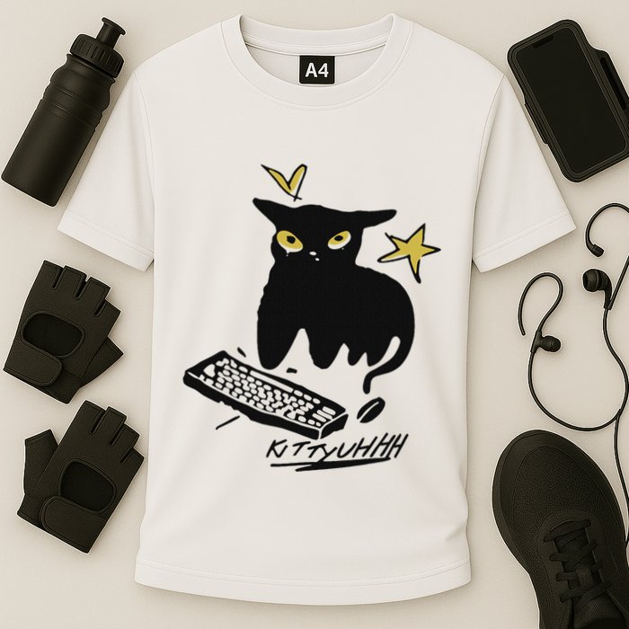 Caseoh Games Wearing Kittyuhhh Cooling Performance Crew T-Shirt