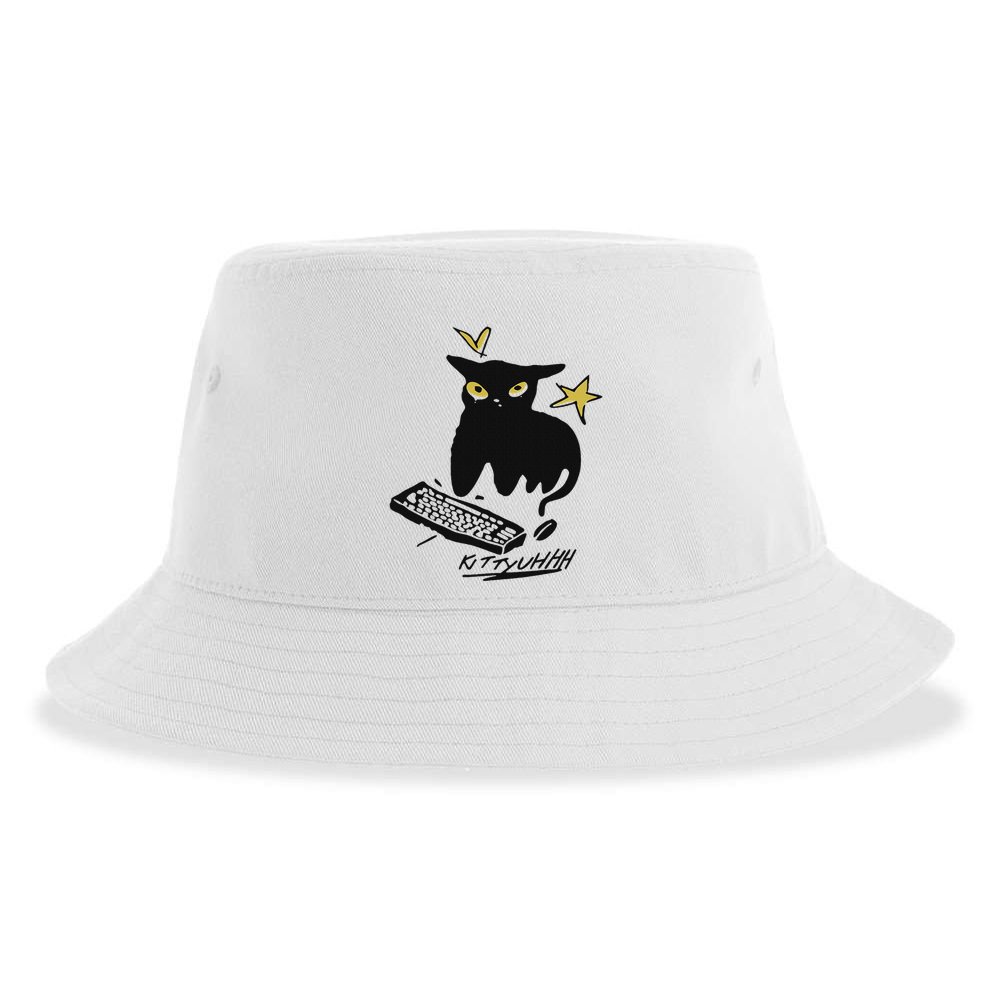 Caseoh Games Wearing Kittyuhhh Sustainable Bucket Hat