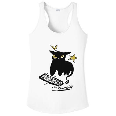 Caseoh Games Wearing Kittyuhhh Ladies PosiCharge Competitor Racerback Tank