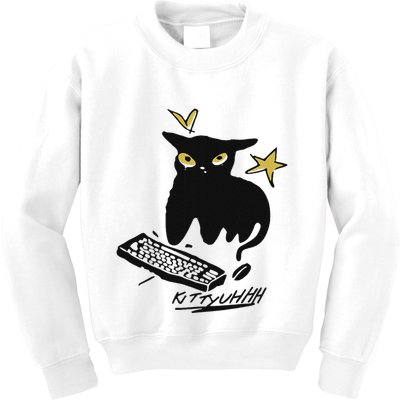 Caseoh Games Wearing Kittyuhhh Kids Sweatshirt