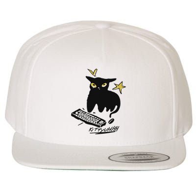 Caseoh Games Wearing Kittyuhhh Wool Snapback Cap