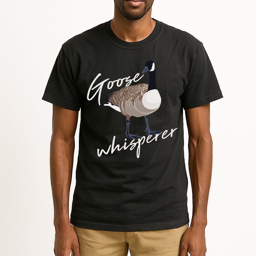 Canadian Goose Whisperer Funny Cute Bird Hunter Gift Animal Tall T-Shirt