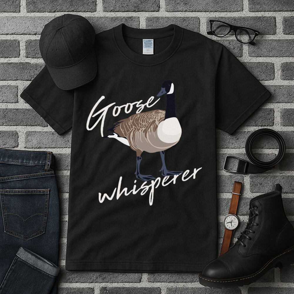 Canadian Goose Whisperer Funny Cute Bird Hunter Gift Animal Tall T-Shirt