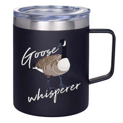 Canadian Goose Whisperer Funny Cute Bird Hunter Gift Animal 12oz Stainless Steel Coffee Mug