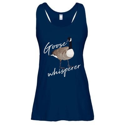 Canadian Goose Whisperer Funny Cute Bird Hunter Gift Animal Ladies Essential Flowy Tank