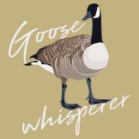 Canadian Goose Whisperer Funny Cute Bird Hunter Gift Animal Button