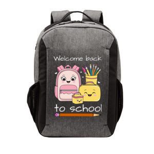 Cute Gift Welcome Back To School Vector Backpack