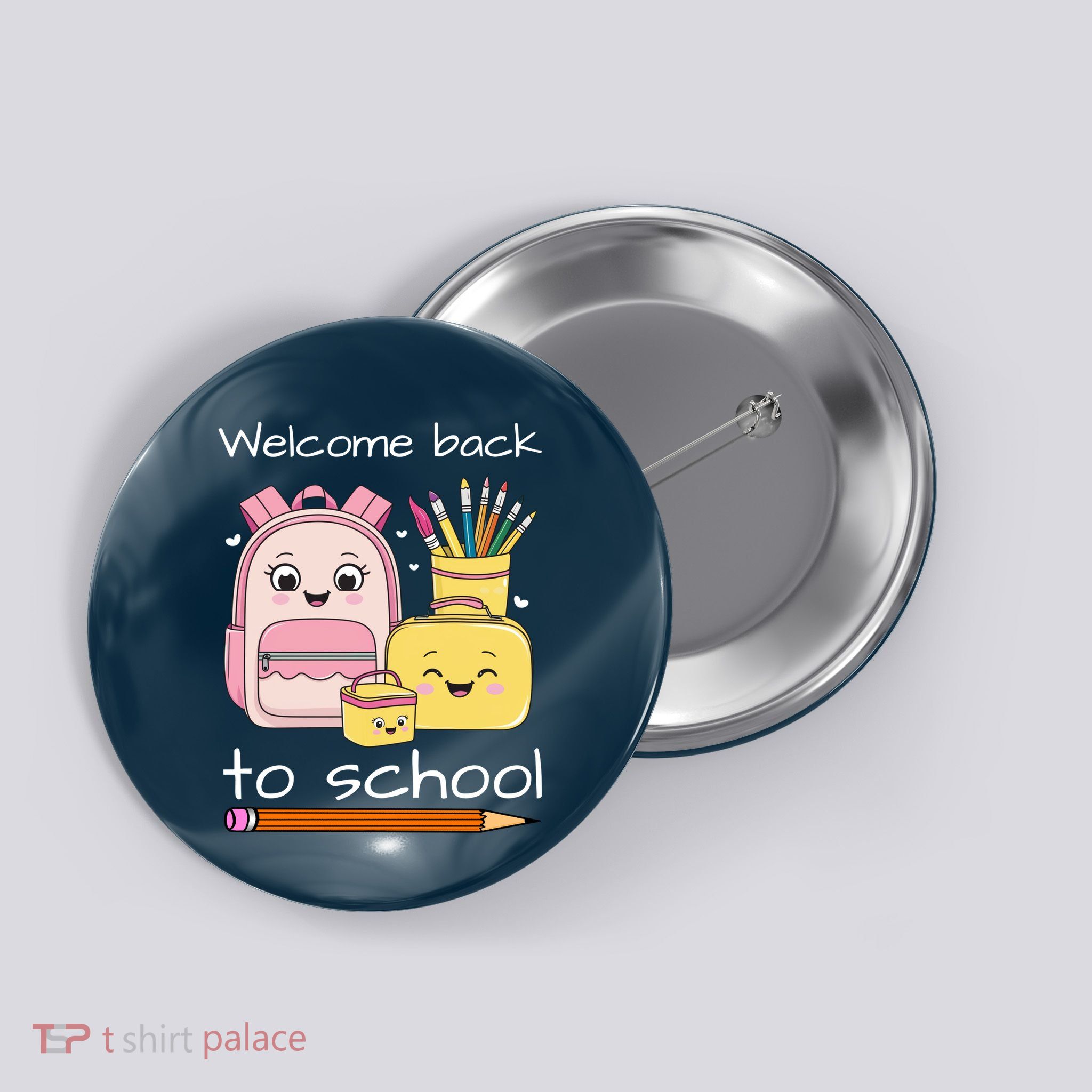 Cute Gift Welcome Back To School Button