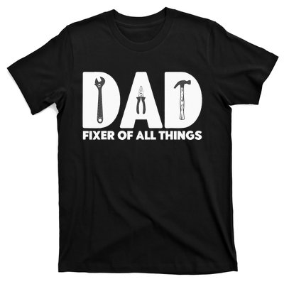 Contractor Gift Woodworking Tools Carpenter Woodworker Dad T-Shirt