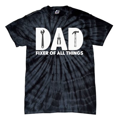 Contractor Gift Woodworking Tools Carpenter Woodworker Dad Tie-Dye T-Shirt