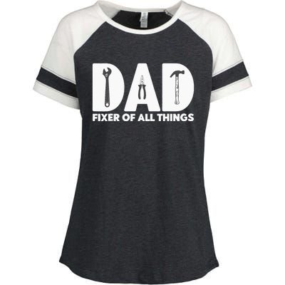 Contractor Gift Woodworking Tools Carpenter Woodworker Dad Enza Ladies Jersey Colorblock Tee