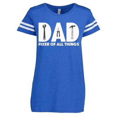 Contractor Gift Woodworking Tools Carpenter Woodworker Dad Enza Ladies Jersey Football T-Shirt