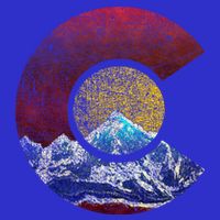 Colorado Gift With Flag Inspired Scenery T-Shirt