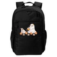 Cute Ghost Walking Dog Daily Commute Backpack