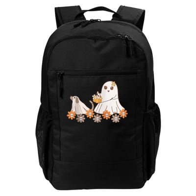 Cute Ghost Walking Dog Daily Commute Backpack