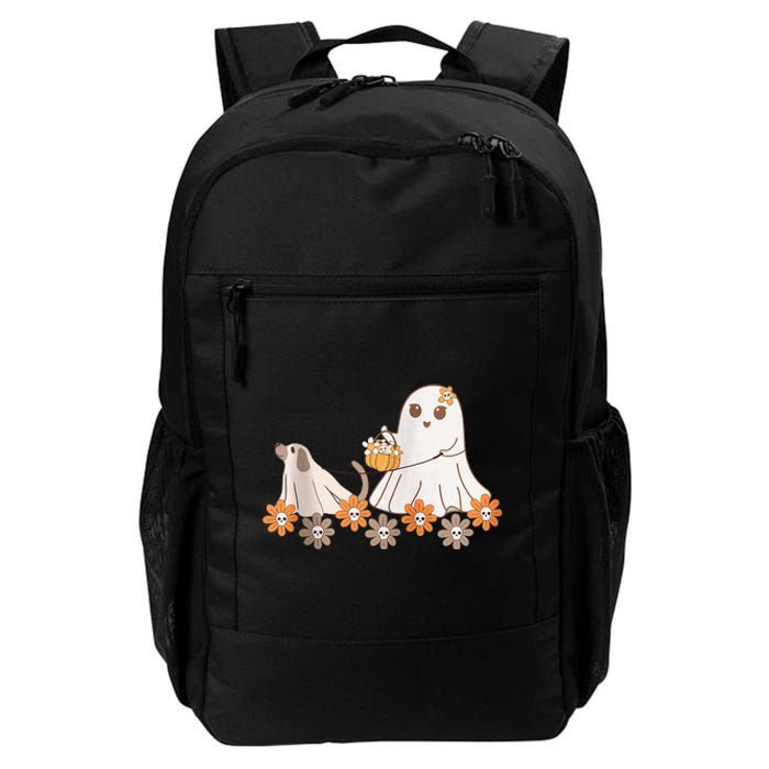 Cute Ghost Walking Dog Daily Commute Backpack