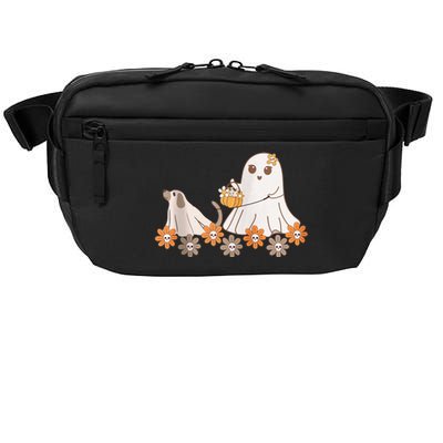 Cute Ghost Walking Dog Crossbody Pack