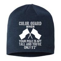 Color Guard When Pole Is 6ft And You Are 52 Sustainable Beanie