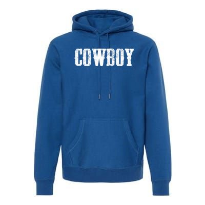 Cow Gift Westren Rodeo Southern Horse Lover Country Great Gift Premium Hoodie