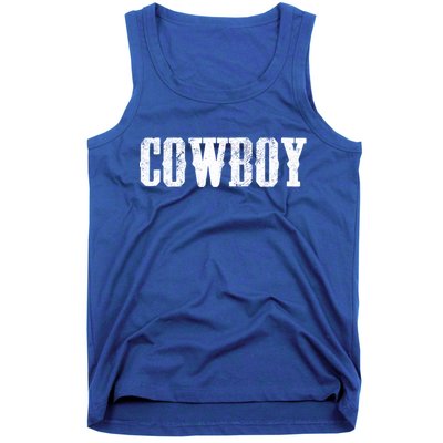 Cow Gift Westren Rodeo Southern Horse Lover Country Great Gift Tank Top