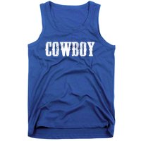 Cow Gift Westren Rodeo Southern Horse Lover Country Great Gift Tank Top