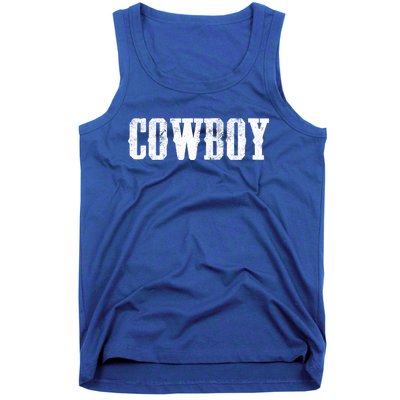 Cow Gift Westren Rodeo Southern Horse Lover Country Great Gift Tank Top