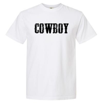 Cow Gift Westren Rodeo Southern Horse Lover Country Great Gift Garment-Dyed Heavyweight T-Shirt