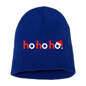 Christmas Gift Xmas Gift Idea Ho Ho Ho Cute Gift Short Acrylic Beanie