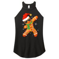 Christmas Gingerbread Xmas Lights Women's Perfect Tri Rocker Tank